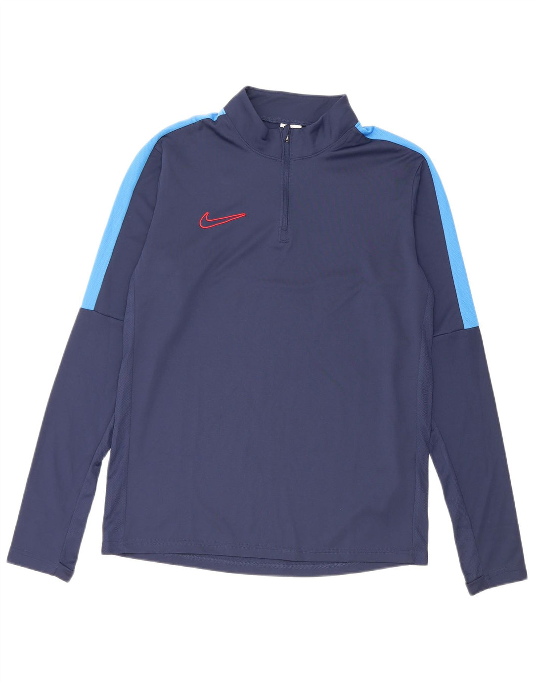 Męski dres Nike Dri Fit z pulowerem, średni granatowy kolor blokowy
