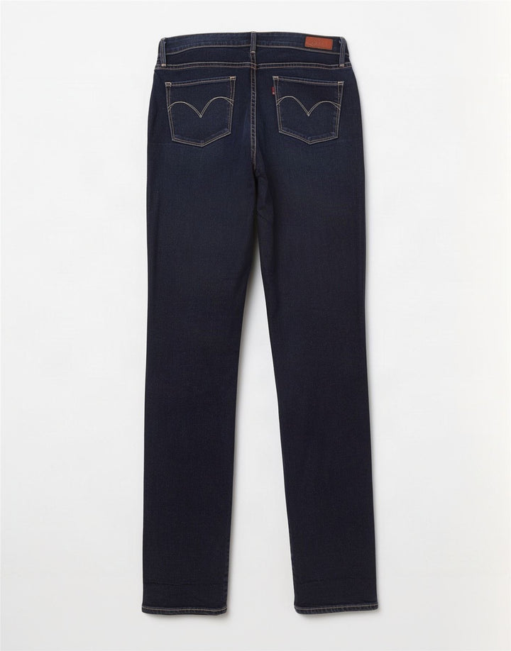 Damskie jeansy Levi's Slight Curve Classic Fit W28 L34 Granatowe