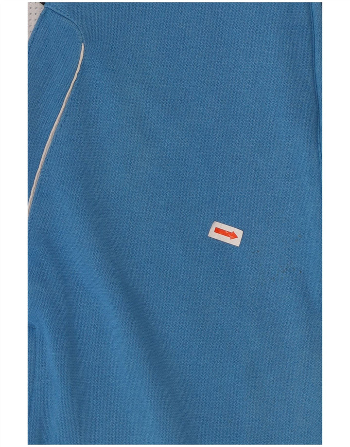 Męska kurtka dresowa ADIDAS UK 40/42, bawełna w kolorze średnioniebieskim