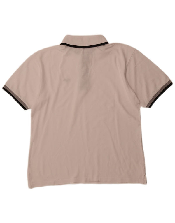 Męska koszulka polo LOTTO 2XL biała