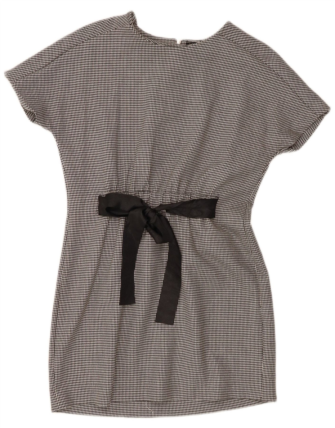 Sukienka damska Zara Trafaluc Basic UK 10, mała, czarna pepitka, poliester