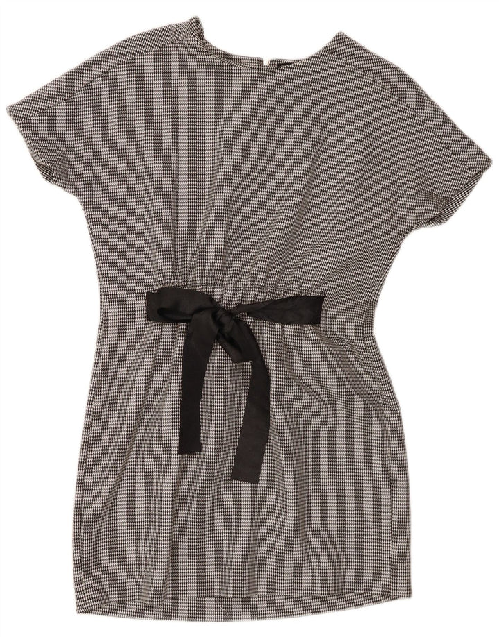 Sukienka damska Zara Trafaluc Basic UK 10, mała, czarna pepitka, poliester