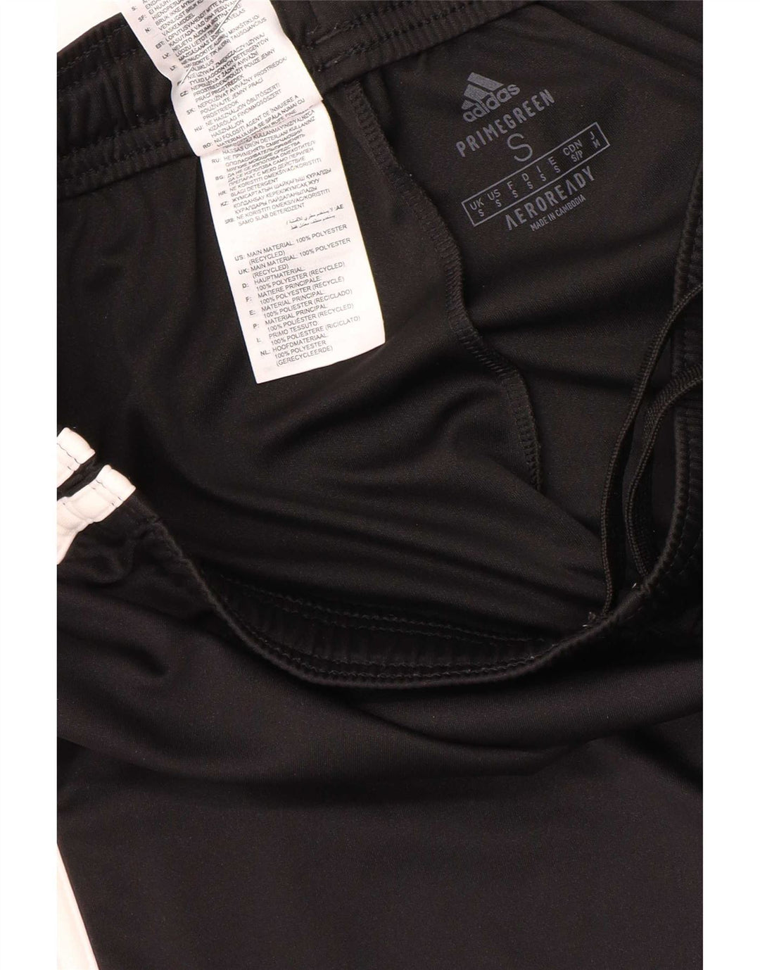 Męskie spodenki sportowe Adidas Aeroready, małe, czarne, poliestrowe