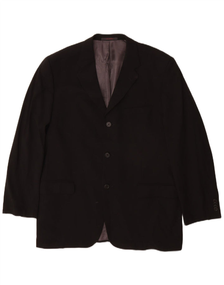 Męska marynarka zapinana na 3 guziki Ted Baker US 42 XL, czarna, nowa wełna