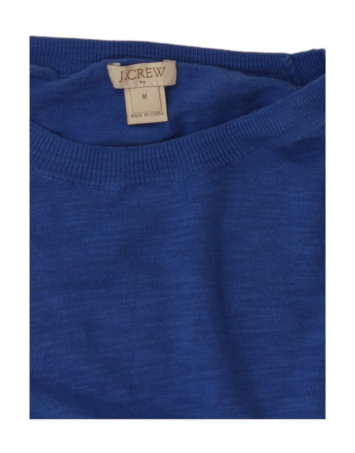 J. CREW Womens Crew Neck Jumper Sweater UK 14 Medium Blue Vintage J. Crew and Second-Hand J. Crew from Messina Hembry 