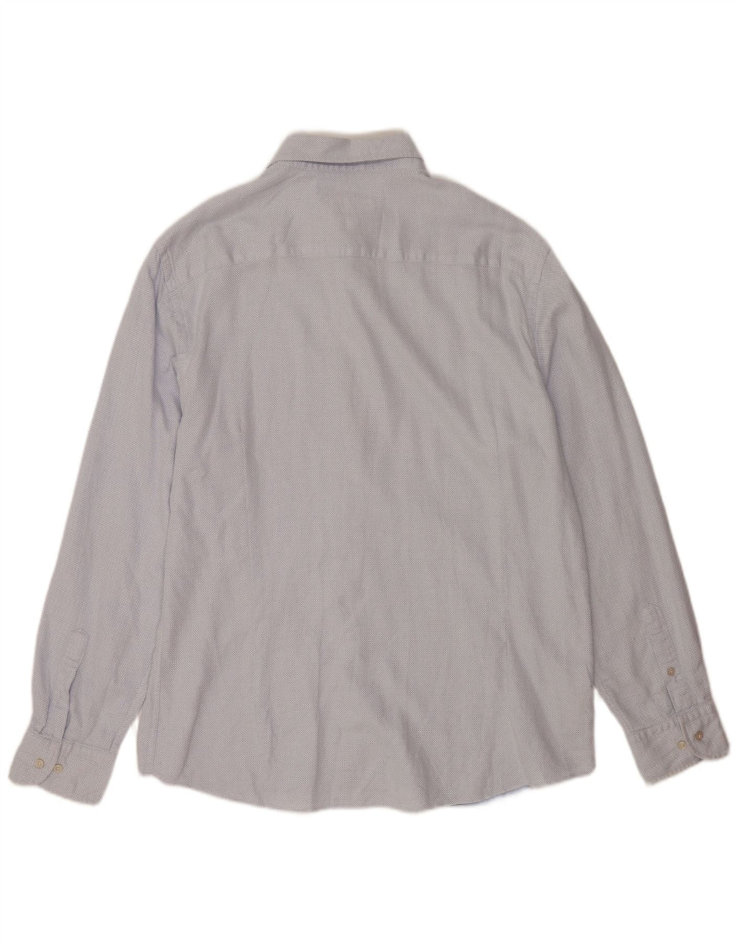 Koszula męska Massimo Dutti 2XL, niebieska, bawełniana w cętki