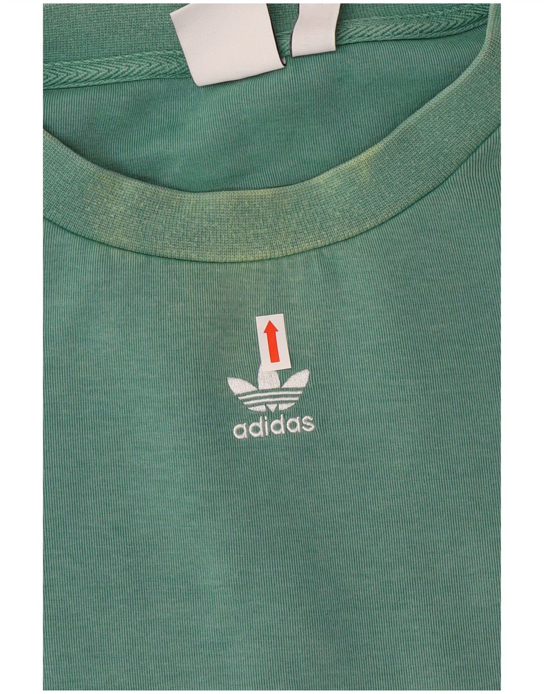 Damska bluza Adidas Jumper UK 8 Small Green Cotton