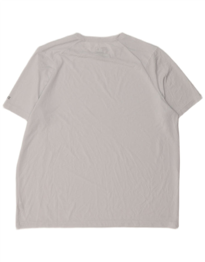 T-shirt męski RUSSELL ATHLETIC, UK 46/48 XL, biały poliester