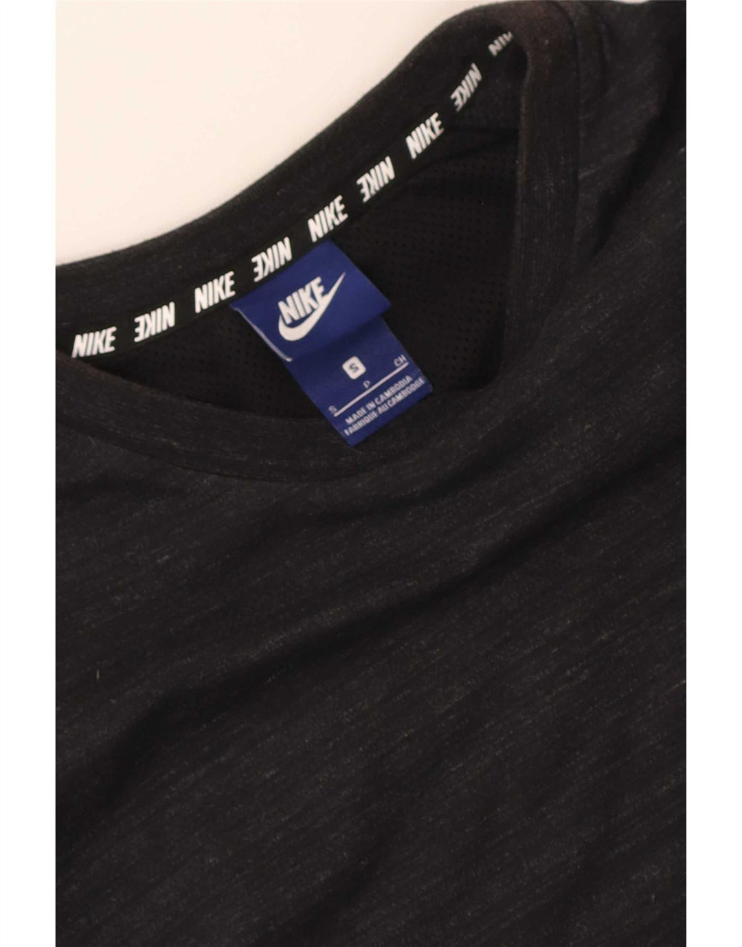 Męski T-shirt Nike, mały, szary, nakrapiany