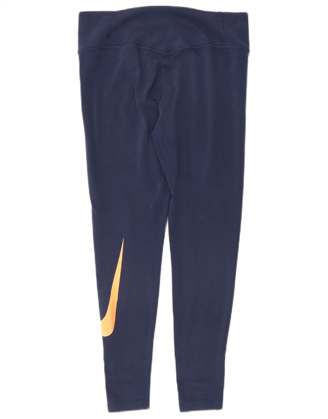 Damskie legginsy Nike Dri Fit Graphic UK 16, duże, granatowe, bawełniane