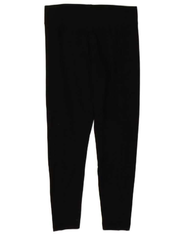 Damskie legginsy Marks & Spencer UK 10, małe, czarne, poliestrowe