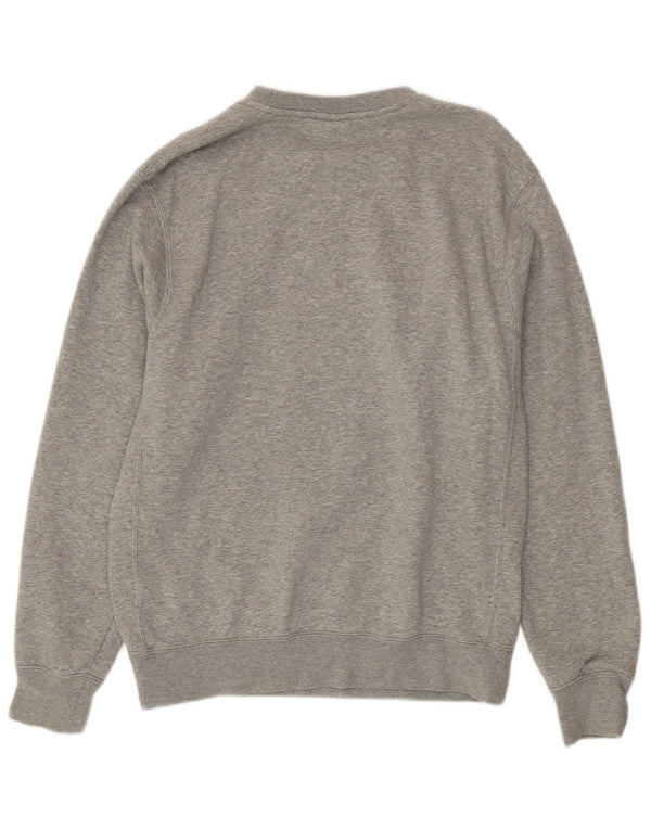 Męska bluza dresowa Nike, mała, szara, bawełniana