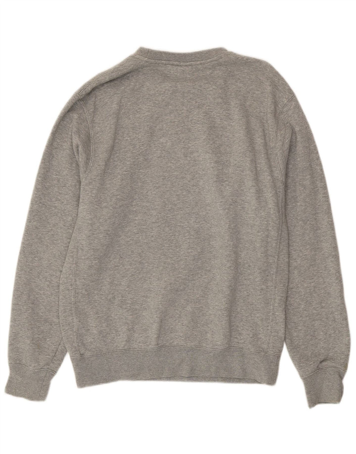 Męska bluza dresowa Nike, mała, szara, bawełniana