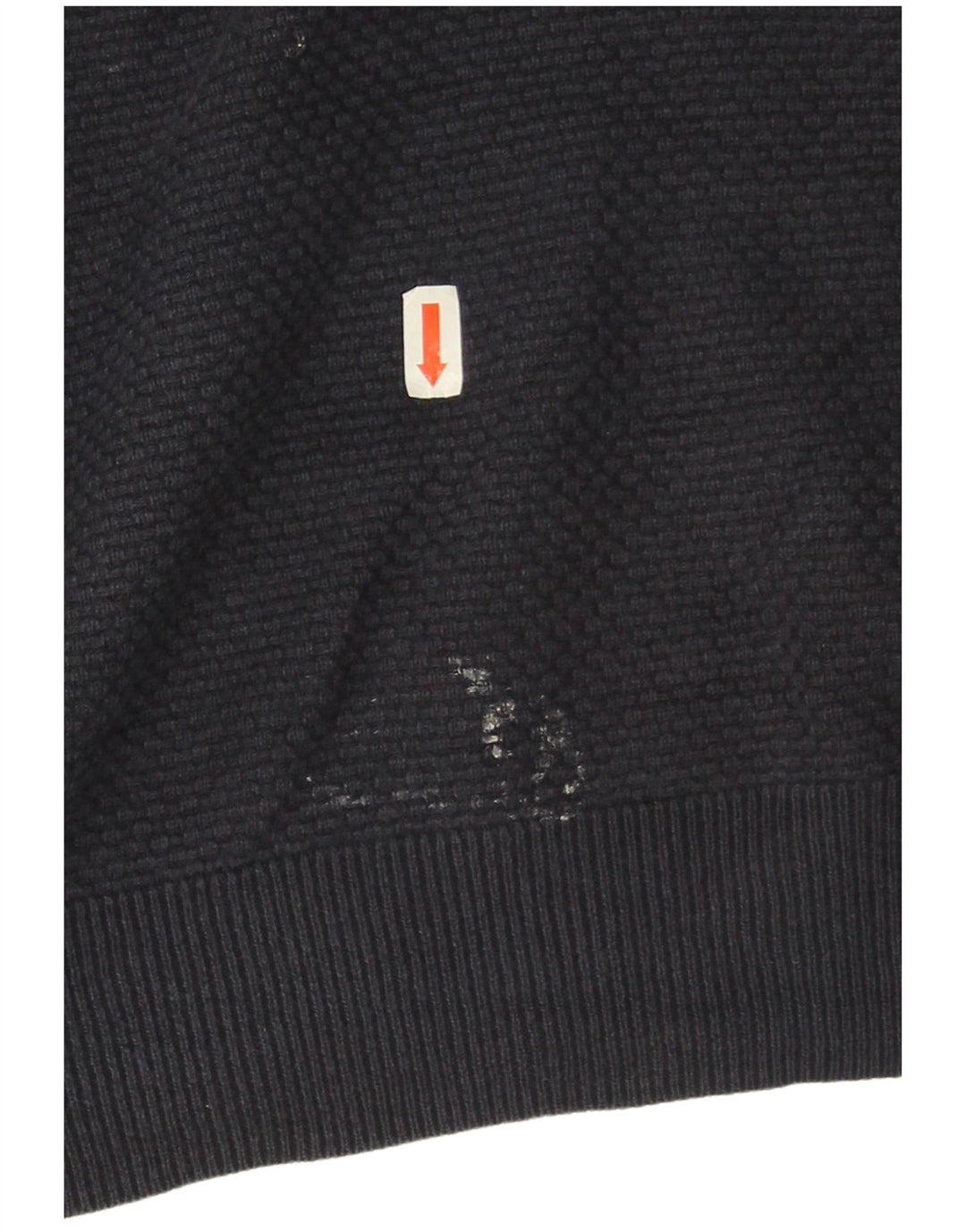 Męski sweter zapinany na guziki Massimo Dutti 2XL, granatowy, bawełniany