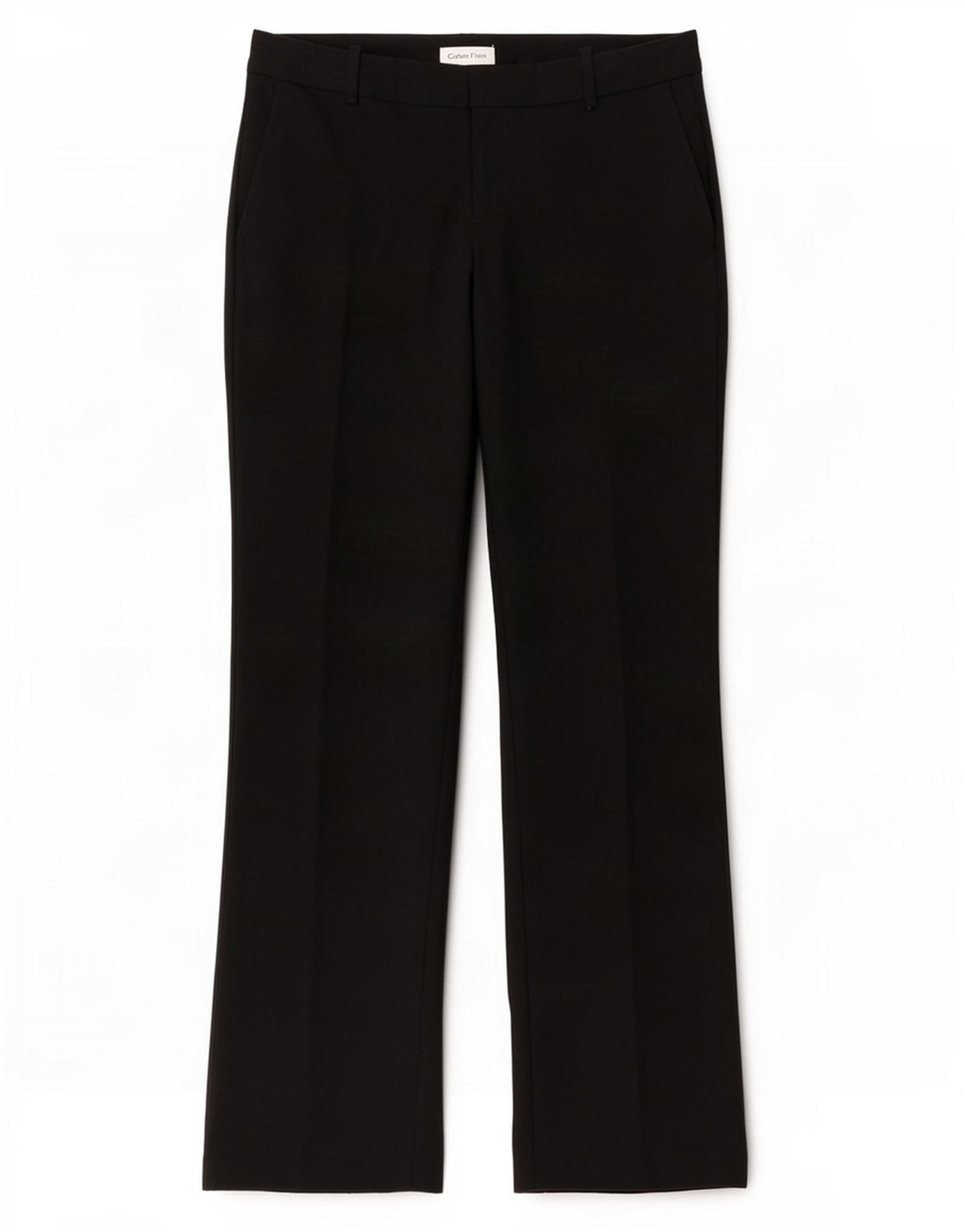 Damskie spodnie garniturowe Calvin Klein Bootcut W32 L30 Czarny poliester
