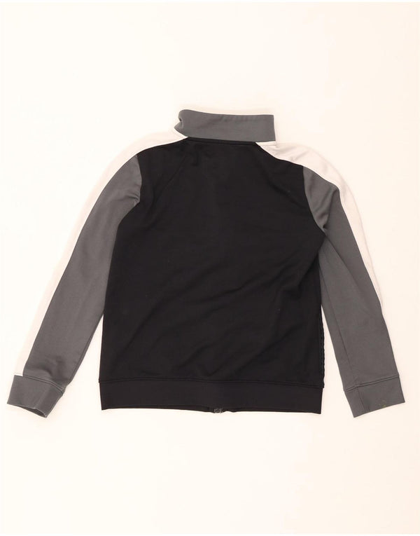 Chłopięca bluza dresowa UNDER ARMOUR 9-10 lat, średnia czarna, z blokami kolorów