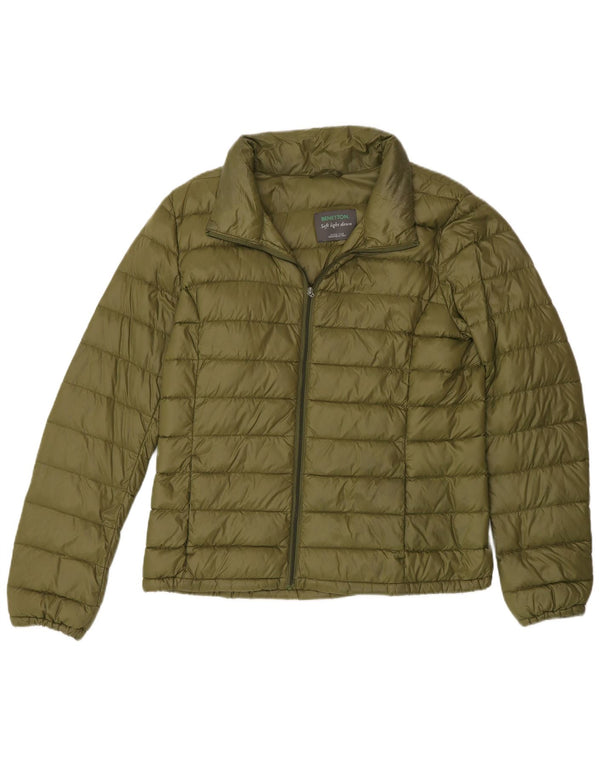 Damska ocieplana kurtka Benetton UK 10 Small Green