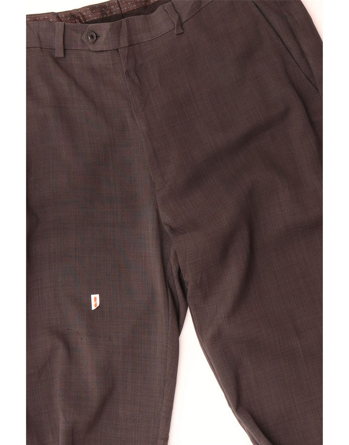 MICHAEL KORS Mens Pegged Suit Trousers W36 L35 Grey Polyester Vintage Michael Kors and Second-Hand Michael Kors from Messina Hembry 