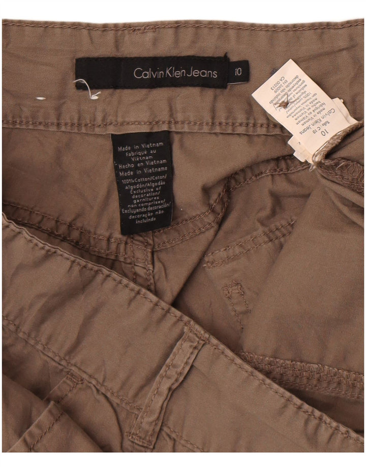 Damskie spodenki cargo Calvin Klein US 10 Medium W32, szara bawełna
