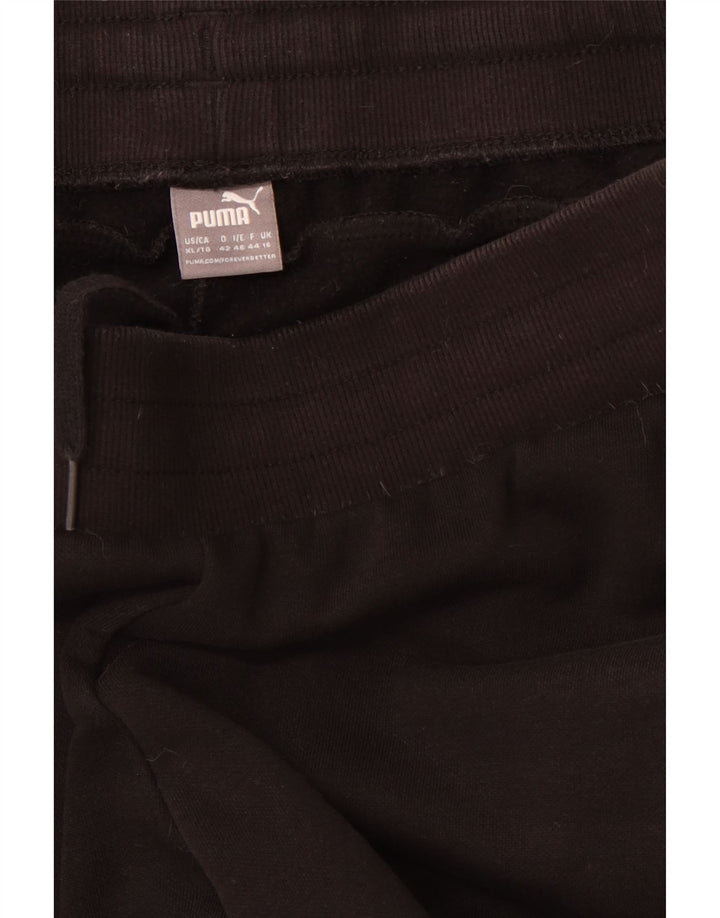 Damskie spodnie dresowe PUMA Joggers UK 16, duże czarne