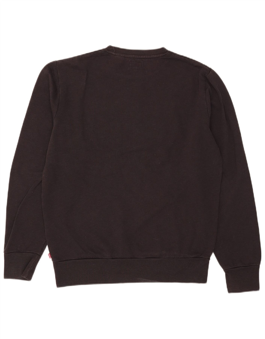 Męska bluza z grafiką Levi's, średnia czarna, bawełniana