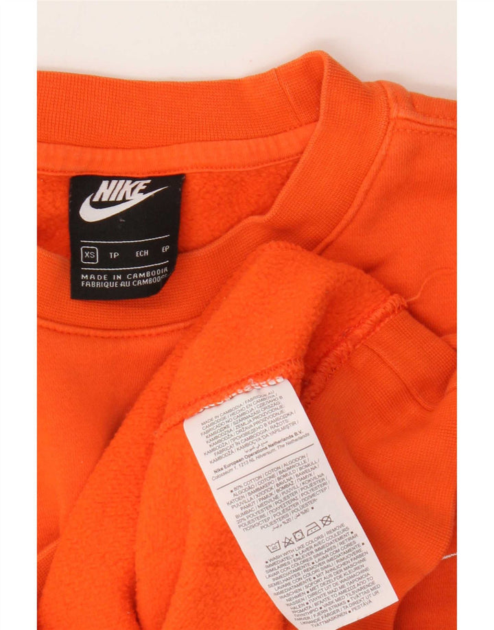 Męska bluza dresowa Nike XS Pomarańczowa, bawełniana