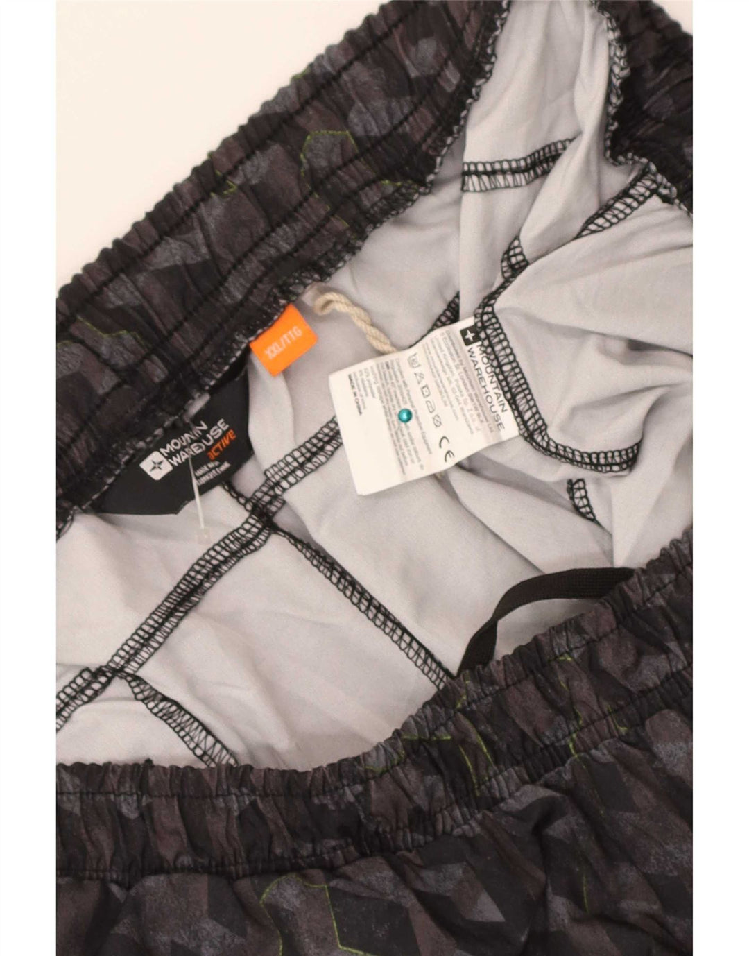 Męskie spodenki sportowe Mountain Warehouse 2XL, czarny, geometryczny poliester