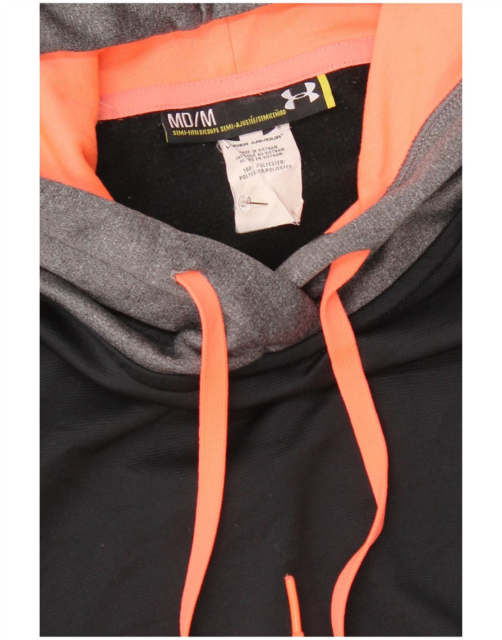 Damski sweter z kapturem Under Armour UK 14, poliester w kolorze średniej czerni