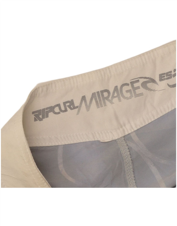 Męskie szorty kąpielowe Rip Curl z abstrakcyjnym wzorem graficznym, duże, niebieskie