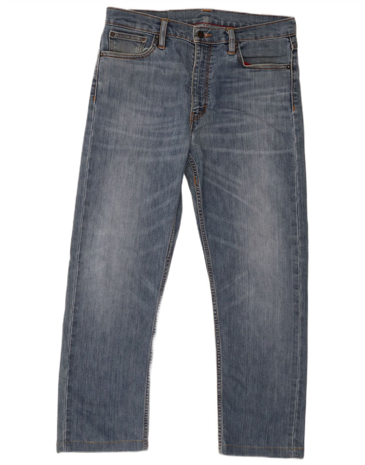 Męskie jeansy Levi's 504 Straight W33 L27 Niebieskie bawełniane