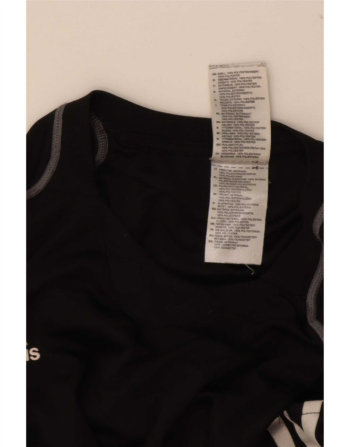 Damska kamizelka Adidas Climacool Top UK 14 Średni Czarny Poliester