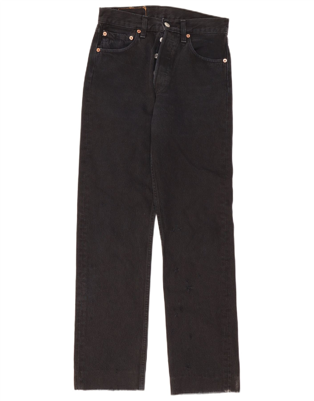 Damskie jeansy Levi's 501 Straight W27 L30 Czarne