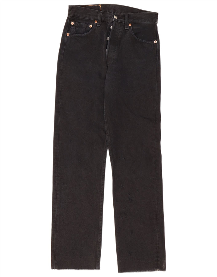 Damskie jeansy Levi's 501 Straight W27 L30 Czarne