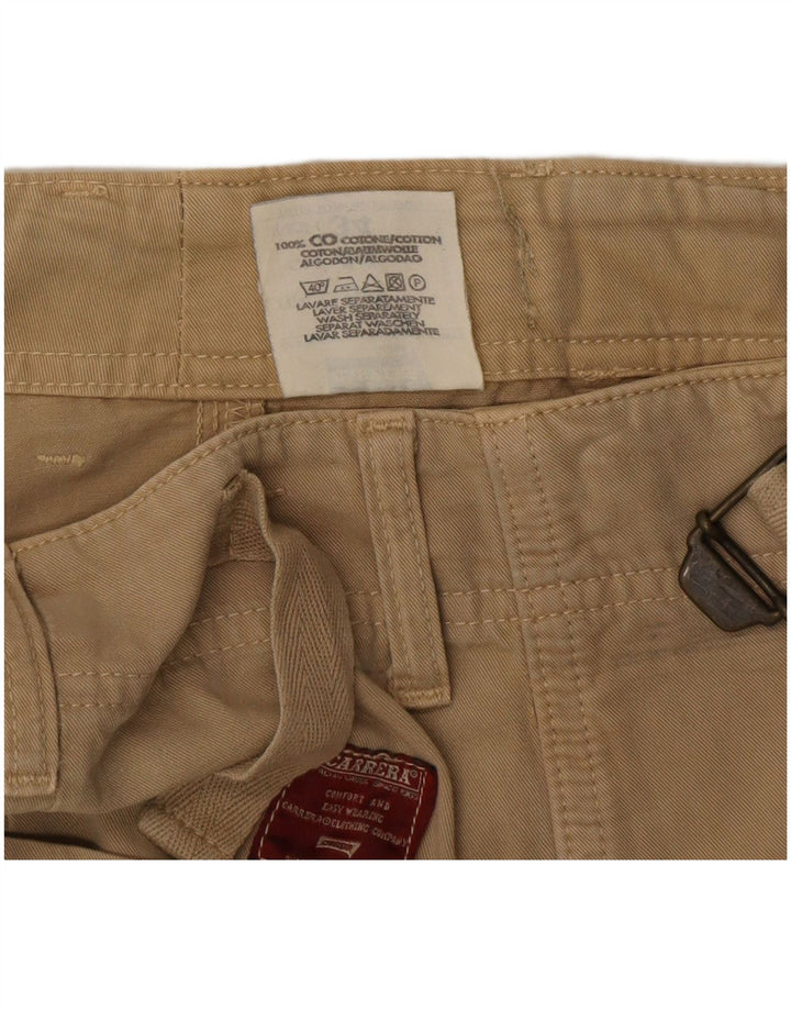 Męskie spodenki cargo Carrera IT 50 Large W34 Beżowa bawełna