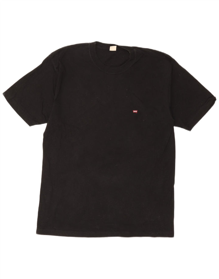 Męski T-shirt LEVI'S, duży, czarny, bawełniany
