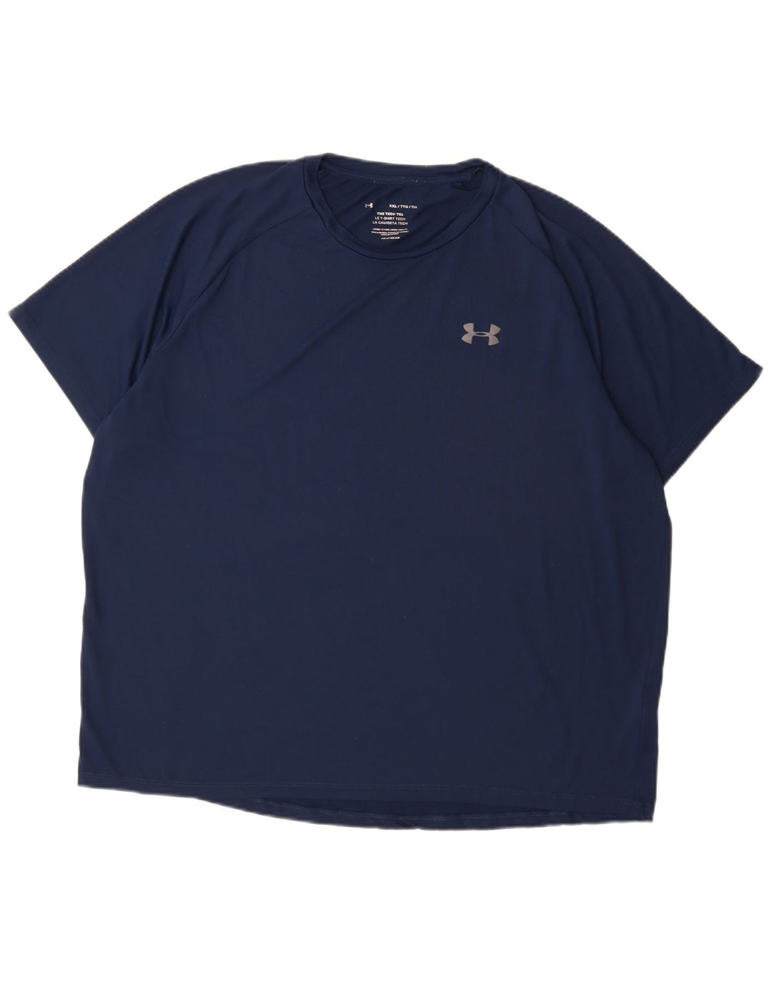 Koszulka męska Under Armour Top 2XL, granatowa, poliester