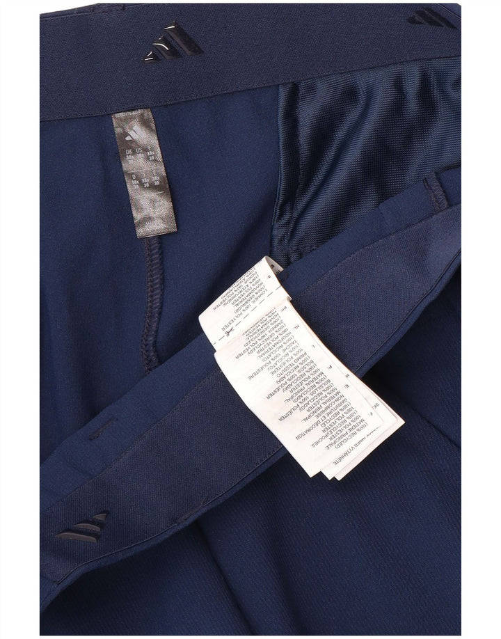 Adidas Męskie Pegged Chino Spodnie W38 L28 Granatowy Poliester