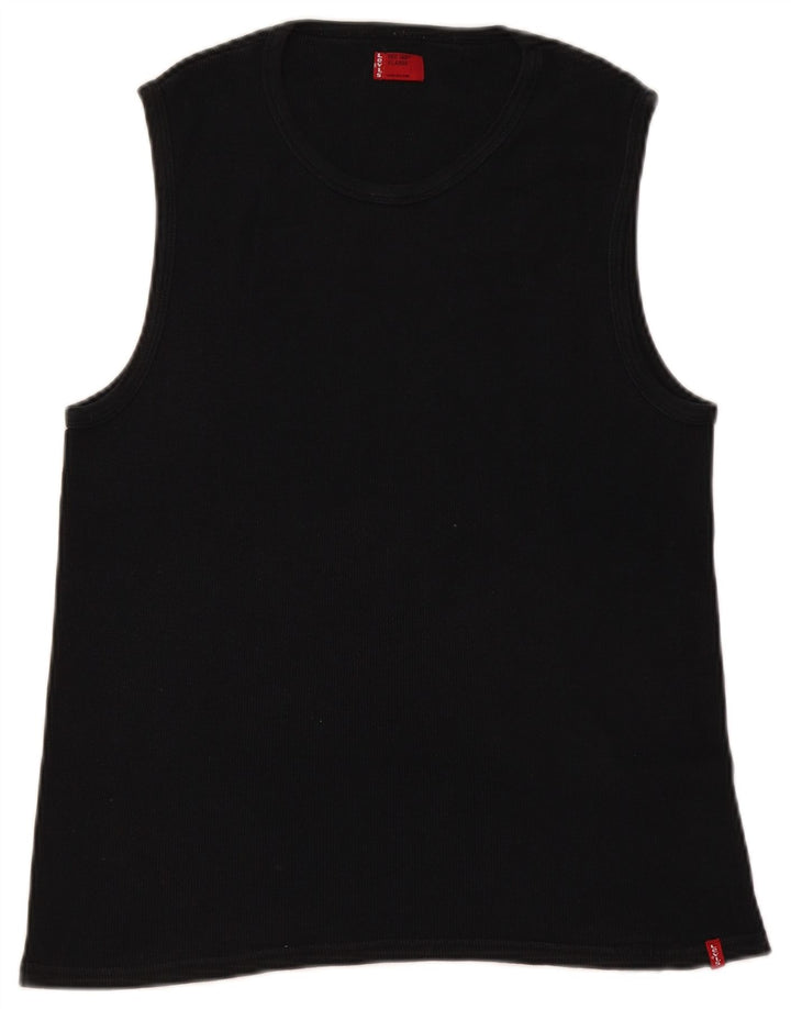 Damska kamizelka Levi's Top UK 18 XL, czarna bawełna