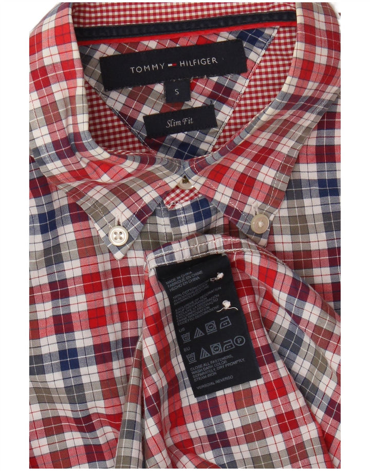 Koszula męska Tommy Hilfiger o dopasowanym kroju, mała, wielokolorowa bawełniana kratka