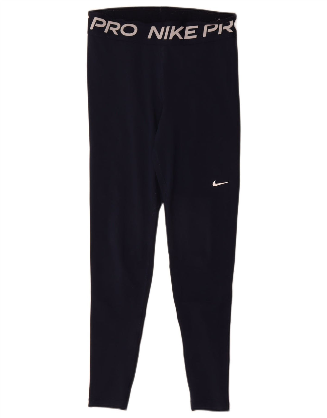 Damskie legginsy Nike Dri Fit Graphic UK 12, średni granatowy poliester