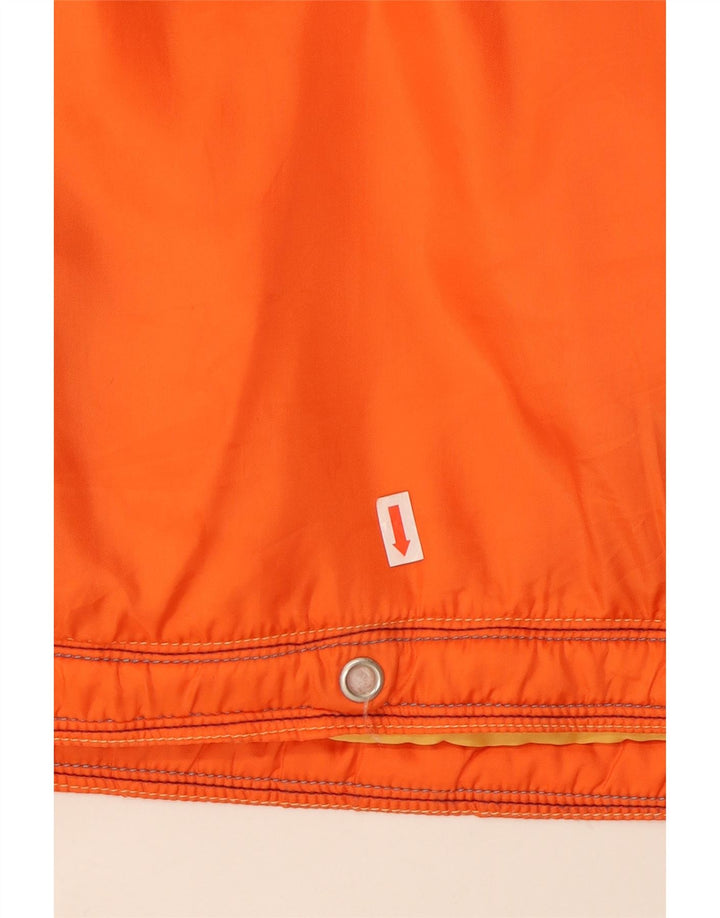 Ellesse Męski sweter z kapturem i pełnym dresem UK 34 XS Pomarańczowa zima