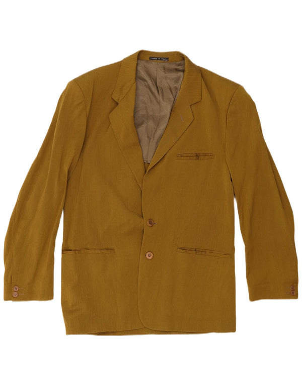 Męska marynarka zapinana na 2 guziki Renato Barbano IT 50 Large Khaki