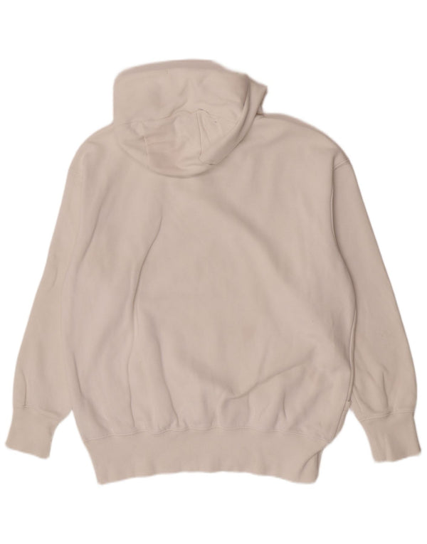 Męska bluza z kapturem Nike o luźnym kroju XS, biała bawełna