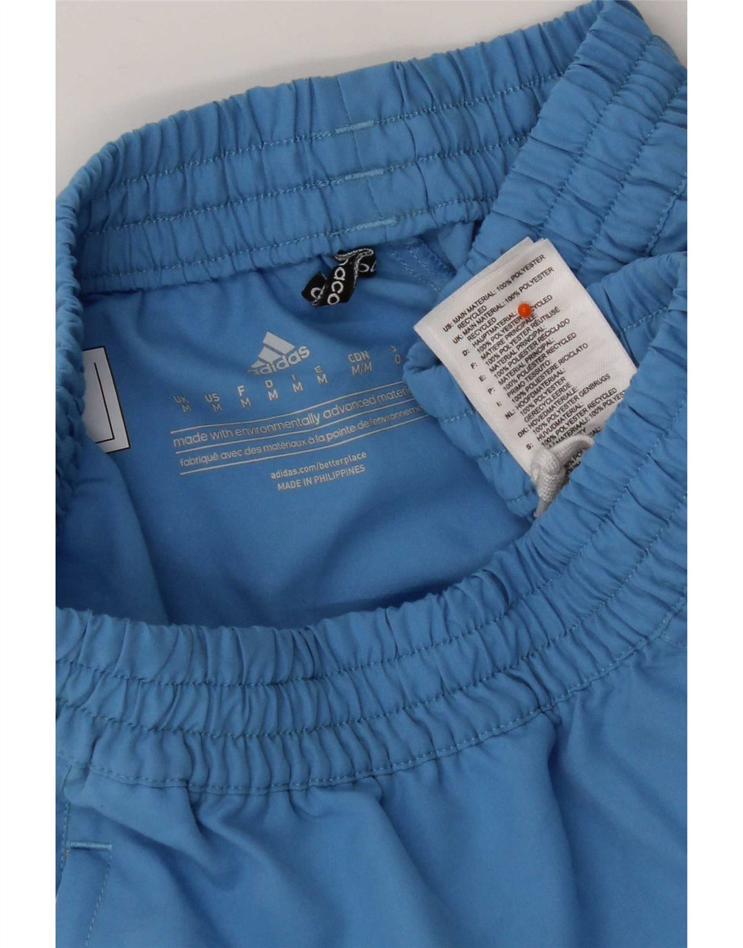 Męskie spodenki sportowe Adidas Climacool, średnioniebieskie, poliestrowe
