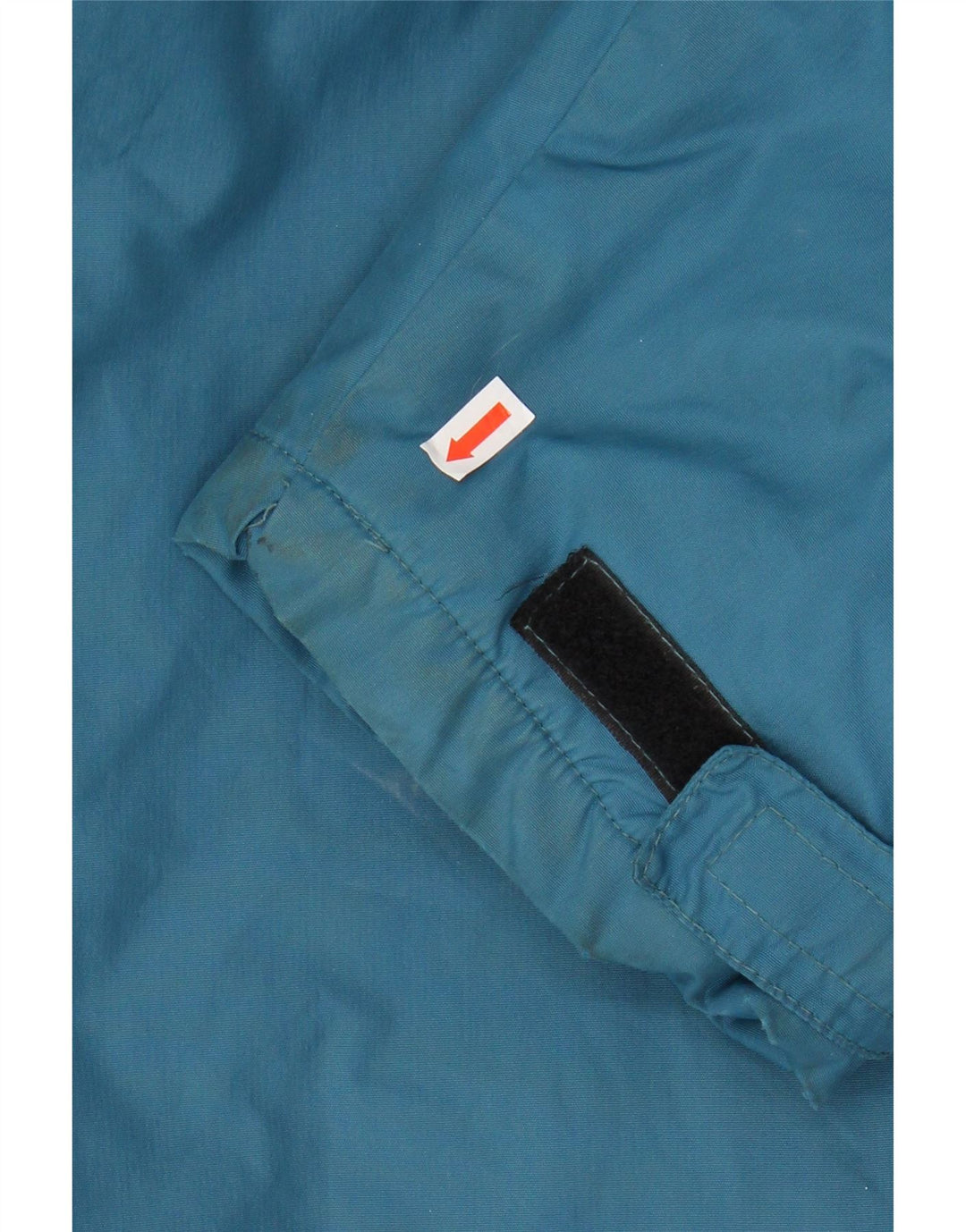 Męska kurtka wiatrówka ASICS UK 42 XL Niebieski poliamid z blokami kolorów