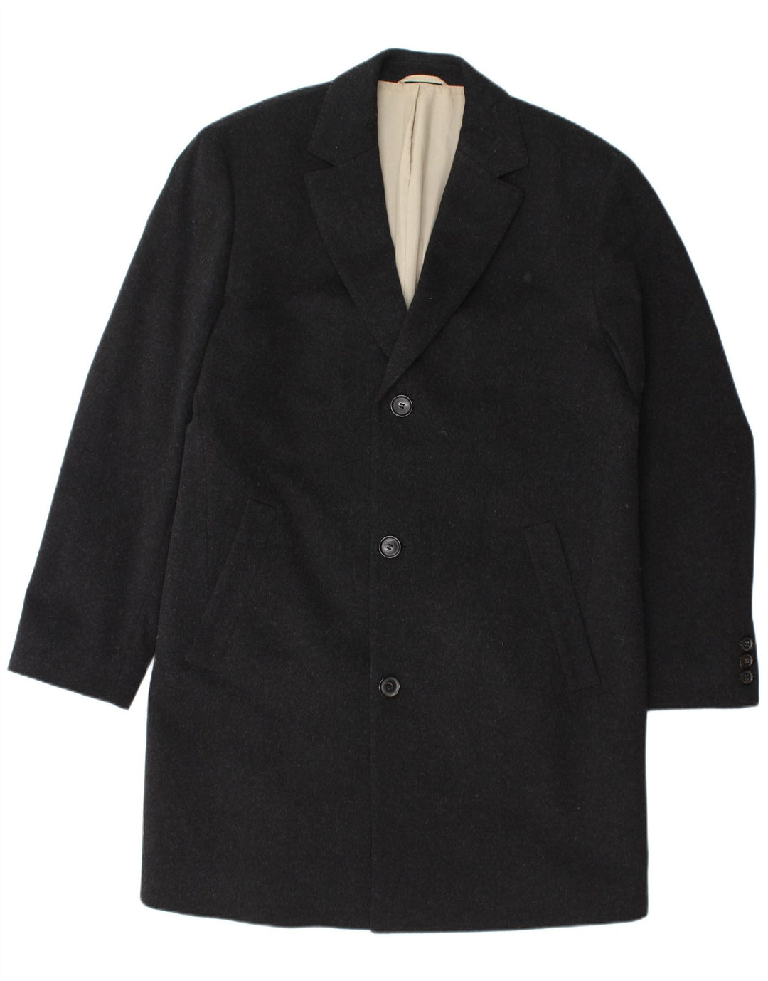 Płaszcz męski Hugo Boss UK 36 Small Black