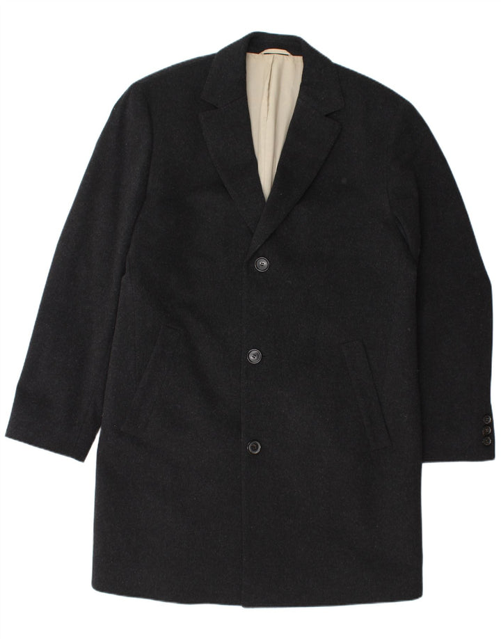 Płaszcz męski Hugo Boss UK 36 Small Black