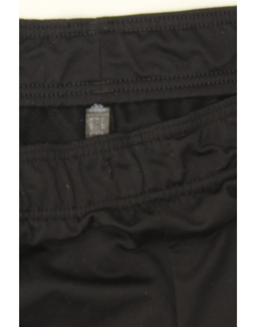ADIDAS Womens Tracksuit Trousers Joggers UK 14 Large Black Polyester Vintage Adidas and Second-Hand Adidas from Messina Hembry 