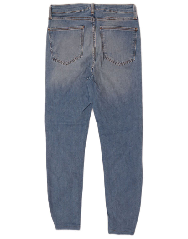 Damskie jeansy rurkowe Zara w trudnej sytuacji EU 36 XS W26 L24 niebieskie