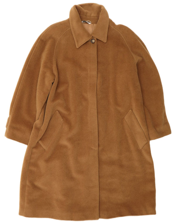 Płaszcz damski Marina Rinaldi rozmiar 23 Średni brązowy dziewiczy wełna